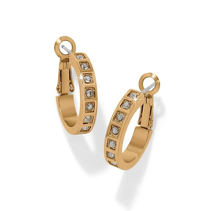 Brighton Love Knows Hoop Earrings -Gold