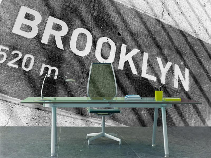 Brooklyn Wall Mural-Wall Mural-Eazywallz