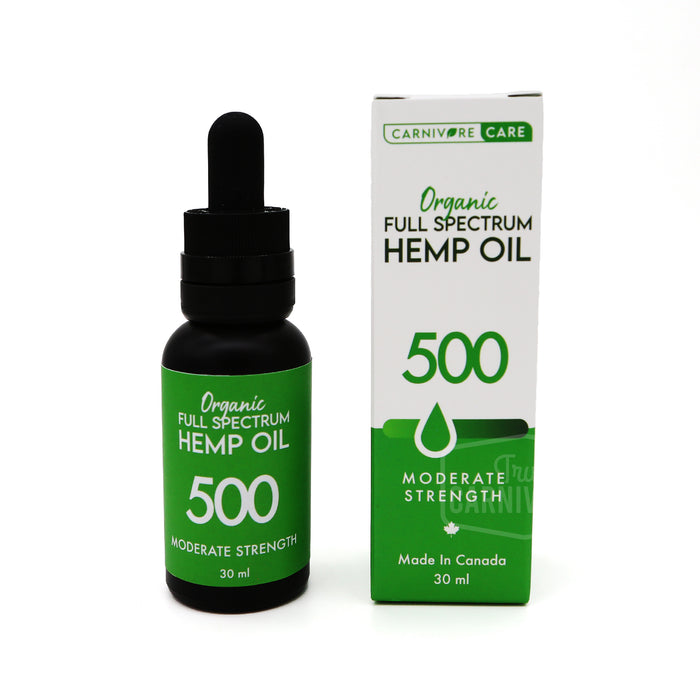 Carnivore Care Organic Full Spectrum Hemp Oil