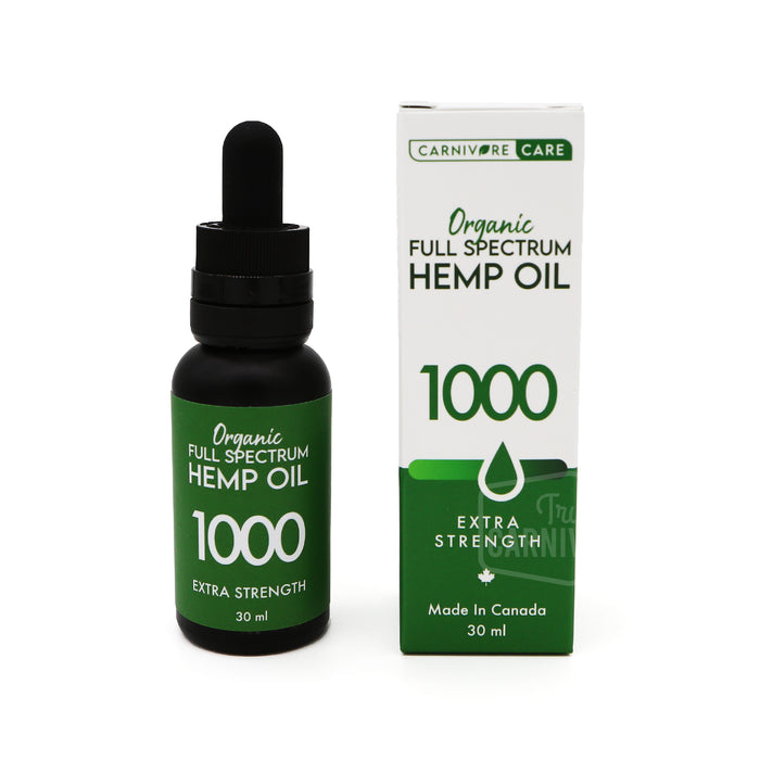 Carnivore Care Organic Full Spectrum Hemp Oil