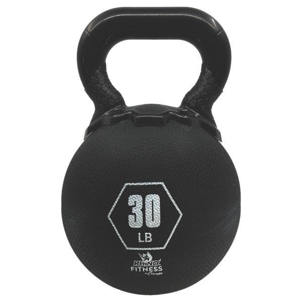 Champion Sports 30 LB Rhino Rubber Kettle Bell RKB30