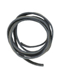 Coiled gray rope