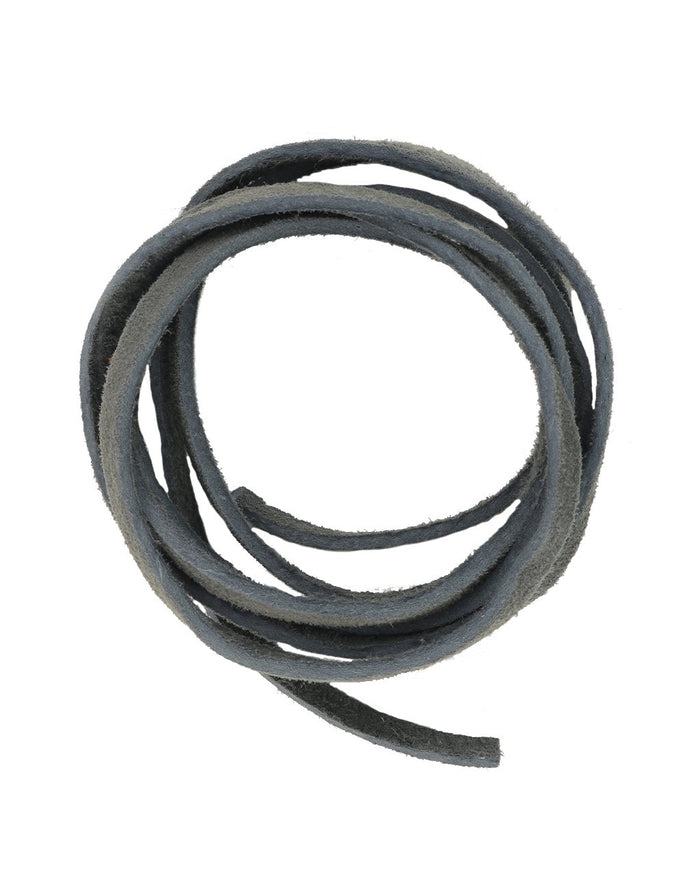 Coiled gray rope