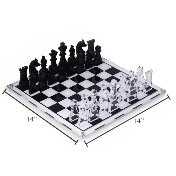 Charlie Acrylic Chess Set