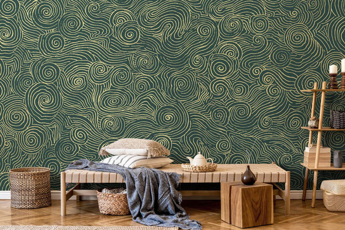 Chinese Clouds Wall Mural-Wall Mural-Eazywallz
