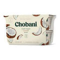CHOBANI 2% GREEK COCONUT YOGURT VALUE PACK 5.3 OZ 4 PACK #ROCK VALUE-ORDER BY TUESDAY EVENING JAN 13 ARRIVING JAN 21  FOR DELIVERY#