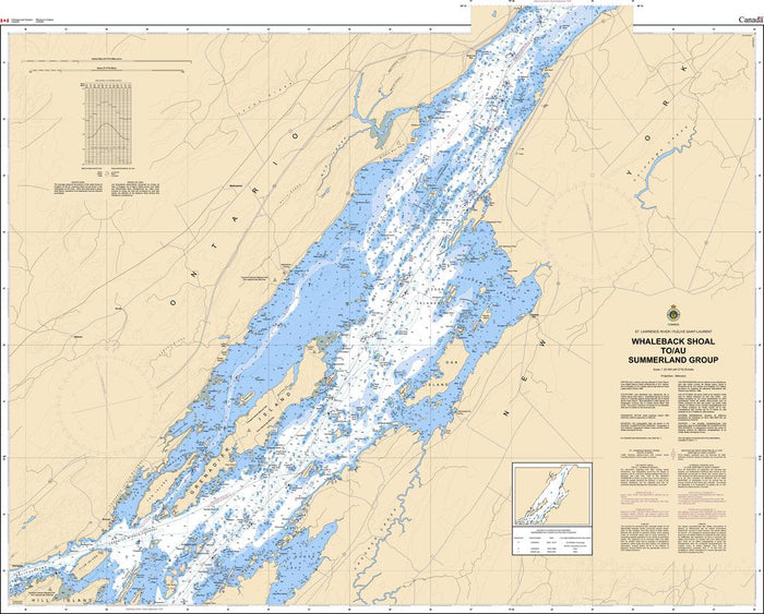 CHS Chart 1436: Whaleback Shoal to/au Summerland Group