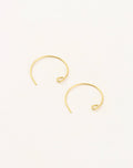 Circle Ear Wire, 18mm, (2pcs)
