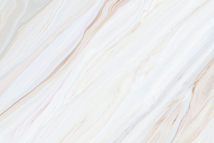 Clean White Marble Wallpaper Mural-Wall Mural-Eazywallz