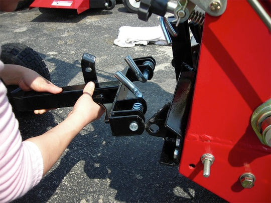 Commercial Lawn Mower Sulky MS2006N (1-Wheel Lift-And-Latch) Havener Enterprises Bradley Mower Sulky