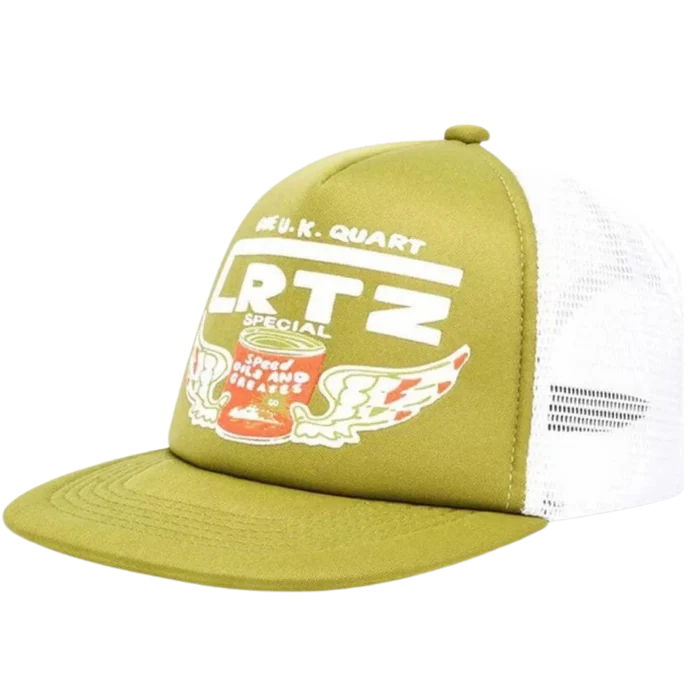 Corteiz Gasolina Trucker Olive Green CORTEIZ Czapki