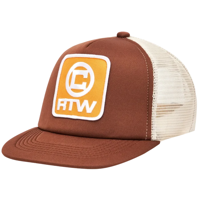 Corteiz RTW Box Trucker Hat Brown CORTEIZ Czapki
