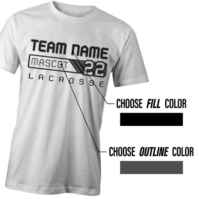 Custom Cadet Long Sleeve Lacrosse Tee