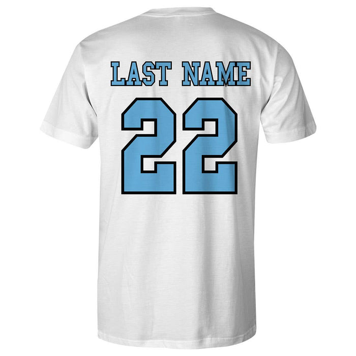 Custom Slash Lacrosse Tee - White