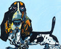 Cute Basset Hound - Art Prints - Vichy's Art