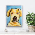 Cute Lab - ORIGINAL 9x12"