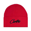 Czapka Corteiz Allstarz Folded Beanie - Red/Black CORTEIZ Czapki