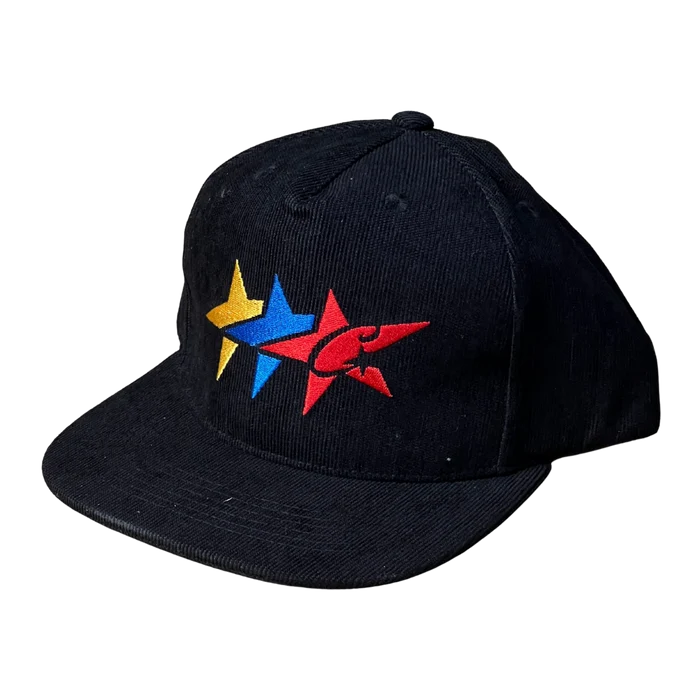 Czapka Corteiz C-Star Corduroy Trucker Black/Navy CORTEIZ Czapki