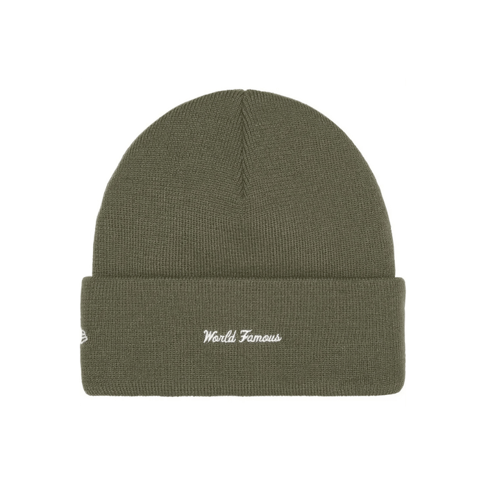 Czapka Supreme New Era Box Logo Beanie Light Olive (FW25) SUPREME Czapki