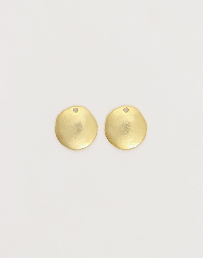 Dapped Circle, 14mm, (2pcs)