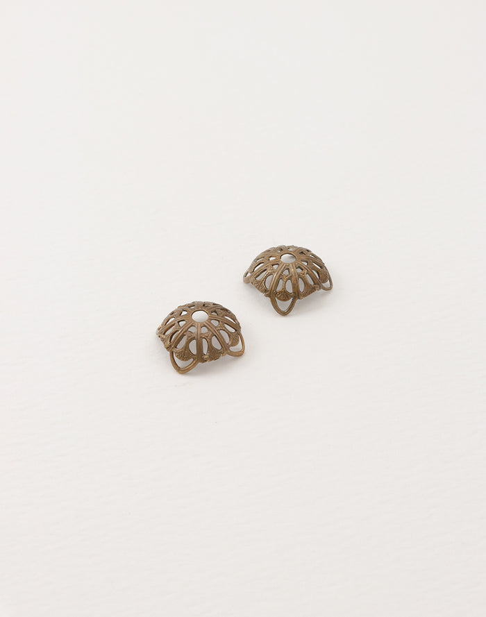 Dapped Filigree, 13mm, (2pcs)