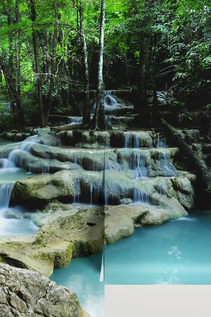 Deep Forest Waterfall