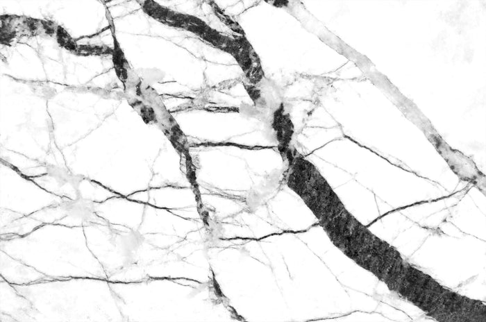 Deep White Marble Wall Mural-Wall Mural-Eazywallz