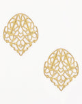 Delicate Crest Filigree, 33x28mm, (2pcs)