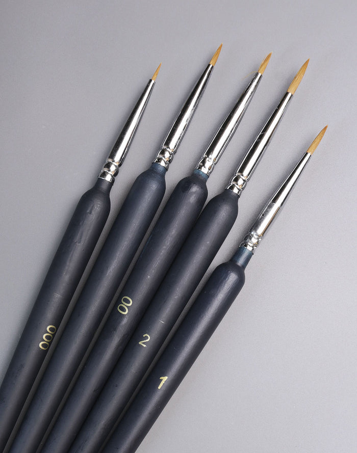 Fine detail paint brushes set