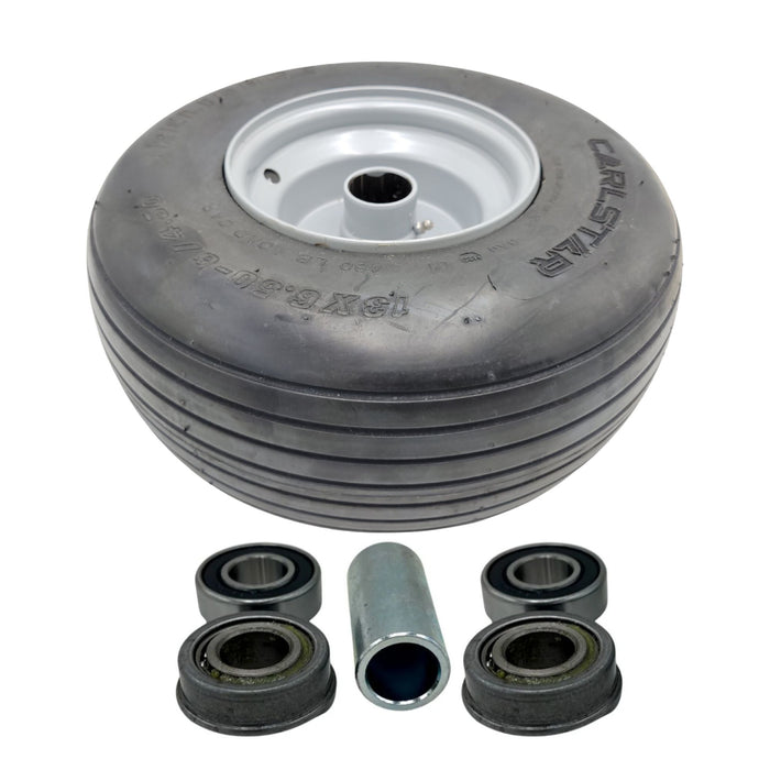 Dixie Chopper 402091 OEM 13x6.50-6 Wheel, Tire, Bearings & Bushings (400130)