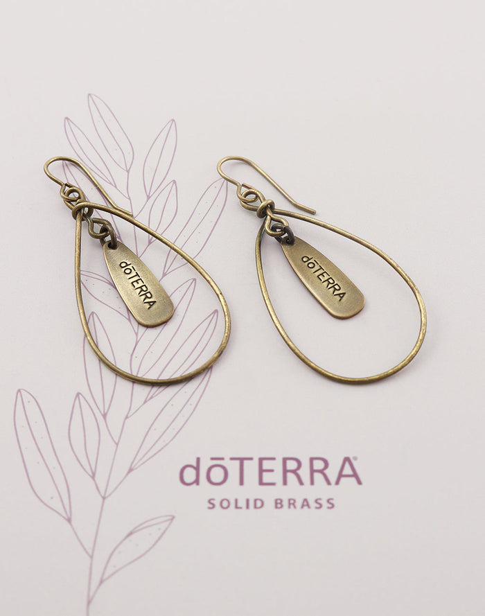 doTERRA PURPOSE Logo Earrings