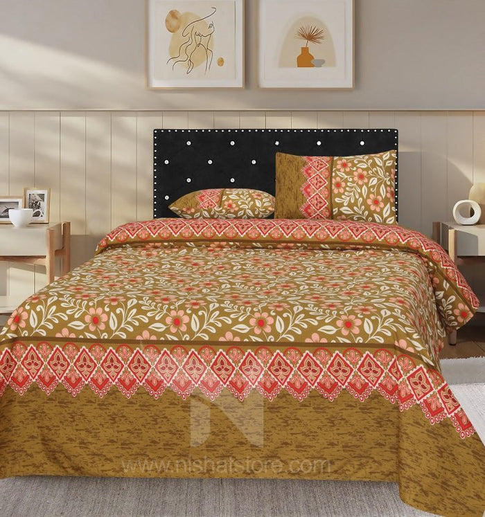 Double Bed Sheet Design NC-C 3761 - Nishat Creative Store