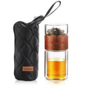 Double-Glass Tea Infuser Smart Bottle