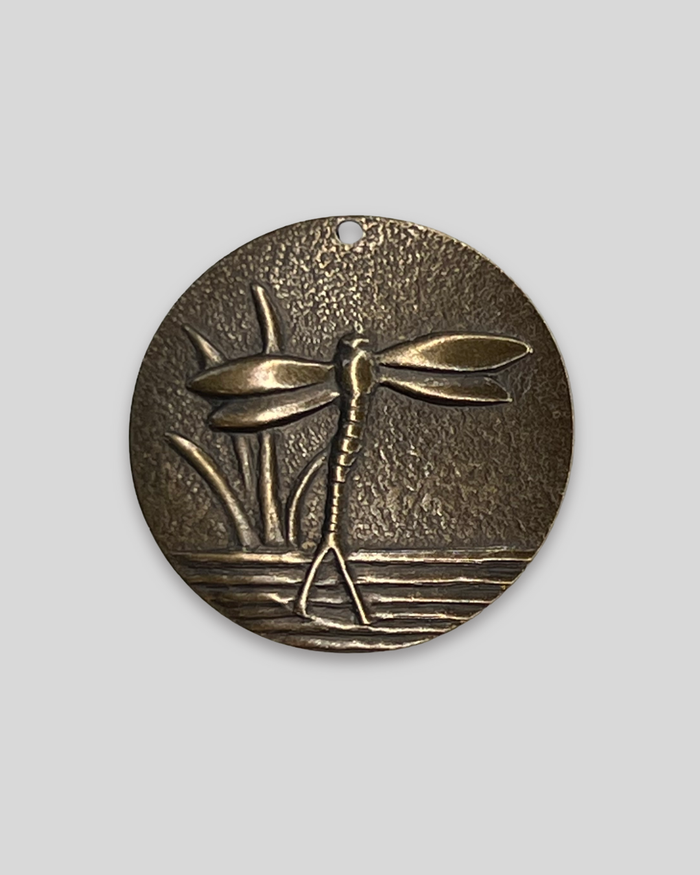 Dragonfly Coin, 27mm, (1pc)