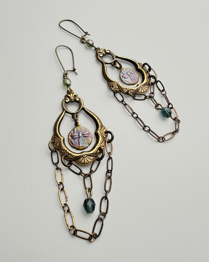 Dragonfly Wings Earrings Complete Kit