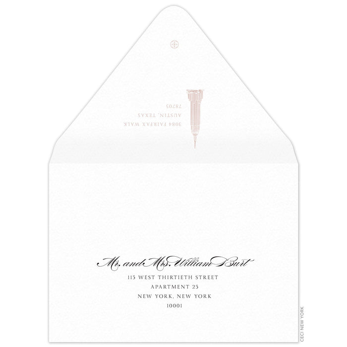 Empire Invitation Envelope