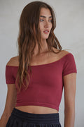 Essential Modal Off Shoulder Top