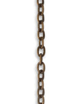 Etched Cable Chain, 2.9x4.3mm, (1ft)