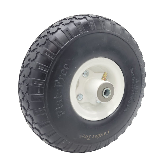 Exmark Sulky Wheel & Tire P/N 103-9591 Replacement (Flat-Free w/ Grease Fitting)