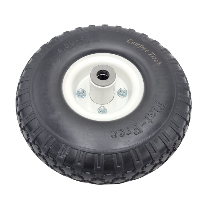 Exmark Sulky Wheel & Tire P/N 103-9591 Replacement (Flat-Free w/ Grease Fitting)