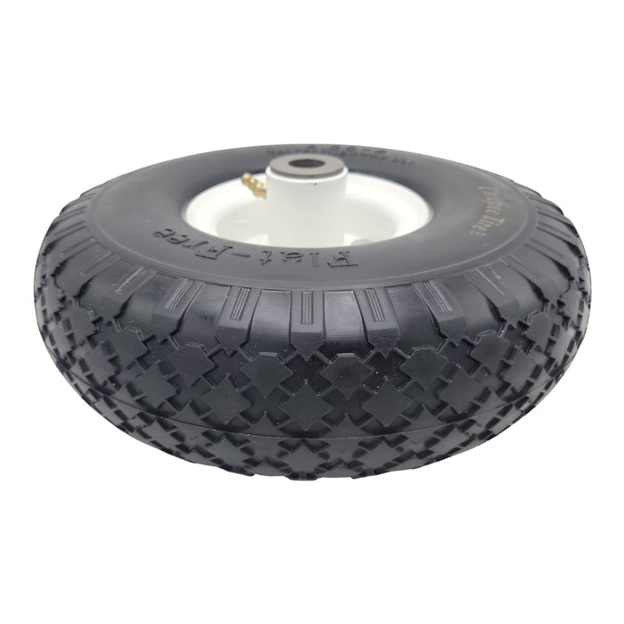Exmark Sulky Wheel & Tire P/N 103-9591 Replacement (Flat-Free w/ Grease Fitting)