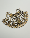 Fanciful Flourish Filigree Connector, 62x40mm (1pc)