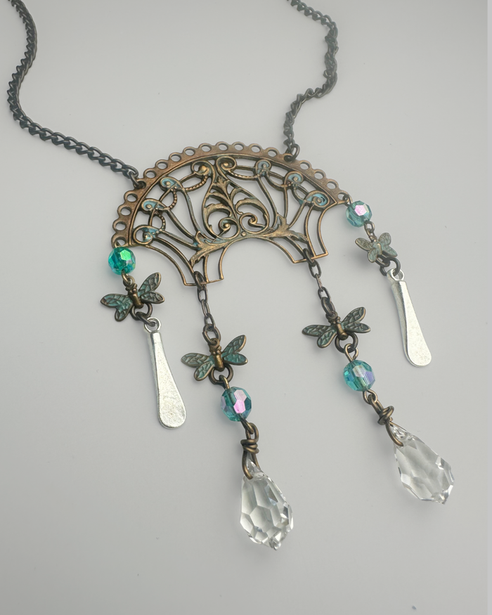 Fanciful Flourish Filigree Connector, 62x40mm (1pc)