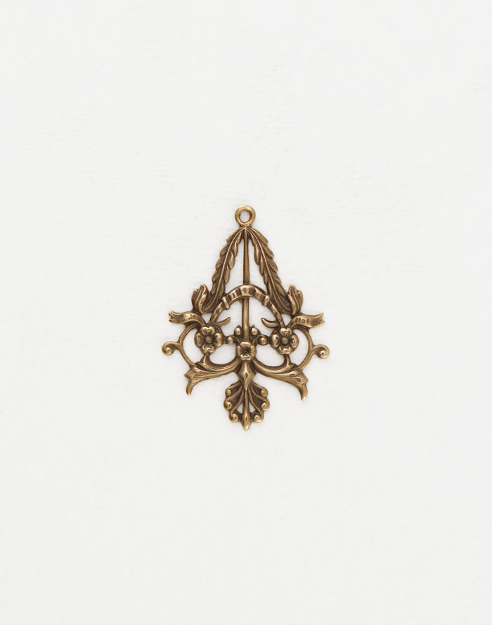 Fanned Filigree, 33x25mm, (1pc)