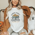 Farmers Market Pumpkins Fall Graphic T-Shirt
