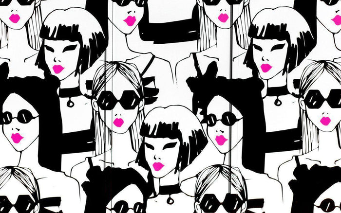 Fashion Street Art Wall Mural-Wall Mural-Eazywallz