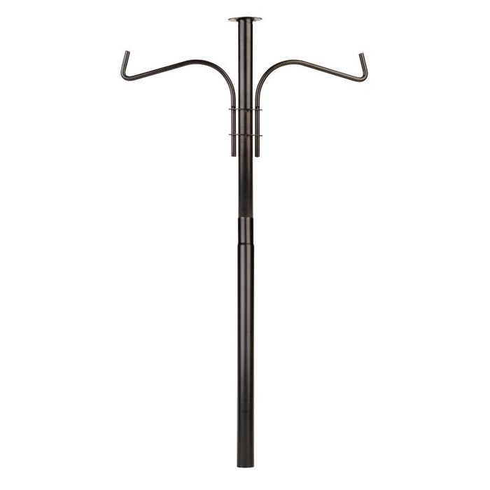 Feeder Pole Plus Hanger for Bird Feeders, bird house and plants Penninton