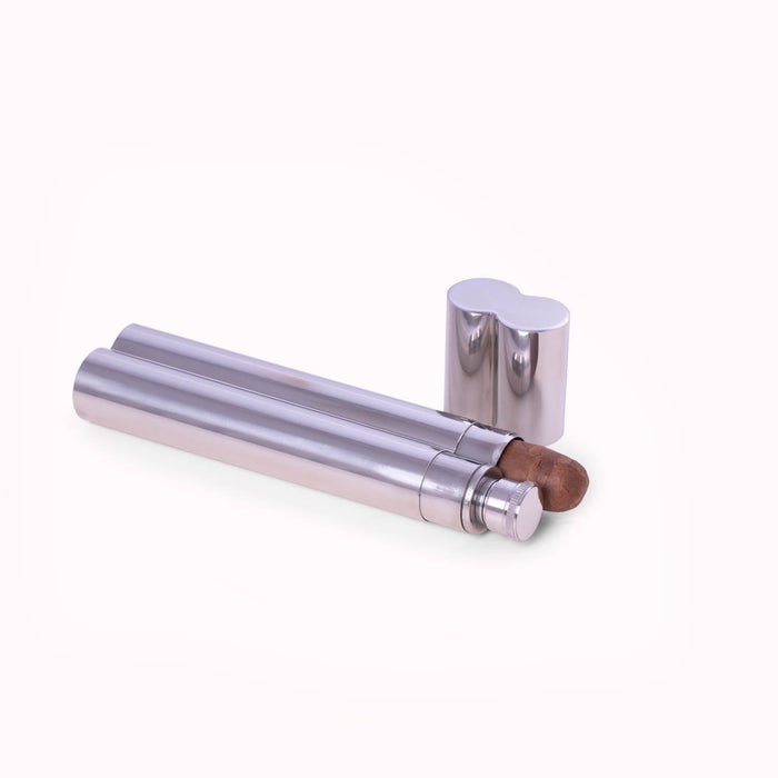 Felix Flask and Cigar Tube