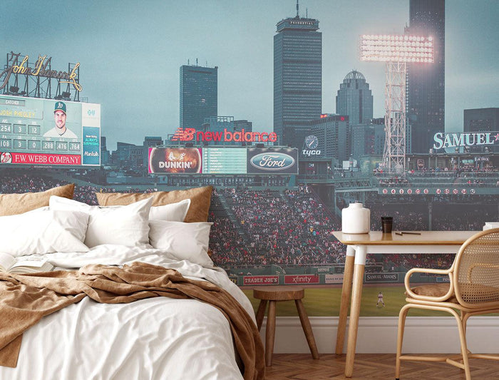 Fenway Park Baseball Stadium Wall Mural-Wall Mural-Eazywallz