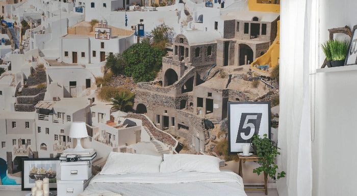 Fira, Greece Wall Mural-Wall Mural-Eazywallz
